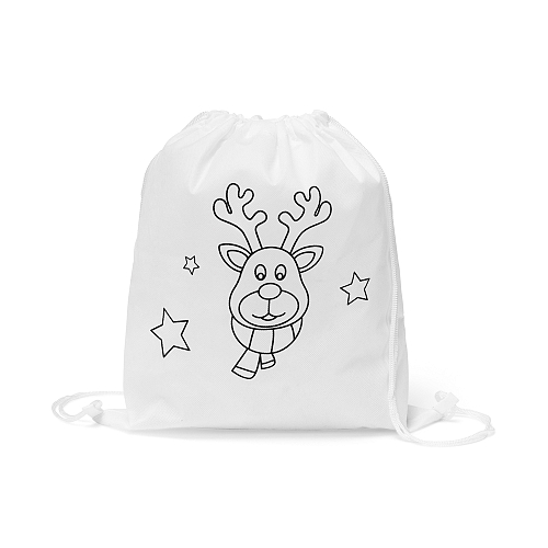 GLENCOE. Children's colouring drawstring bag 4